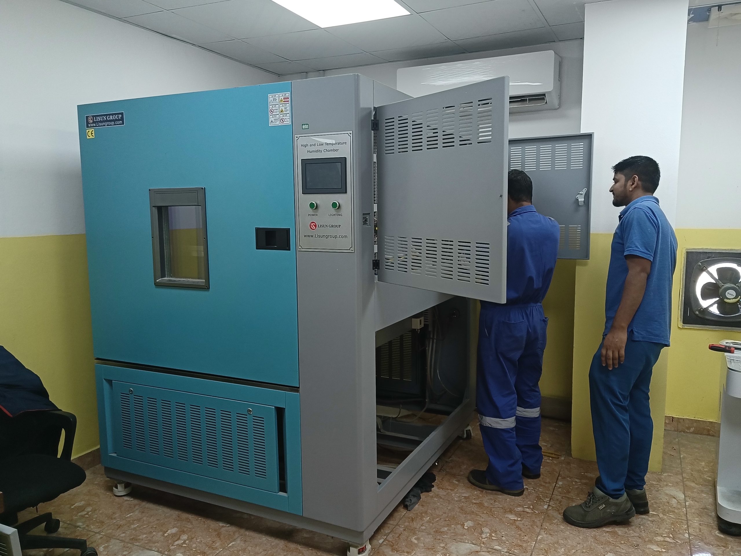 Oman – LISUN Engineer Provide Installation and Training for Environmental Testing Machines