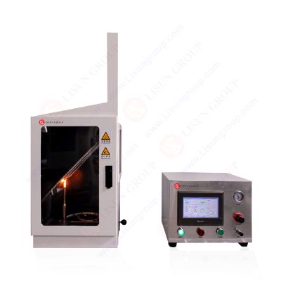 Damaged area and ignition times 45°test machine