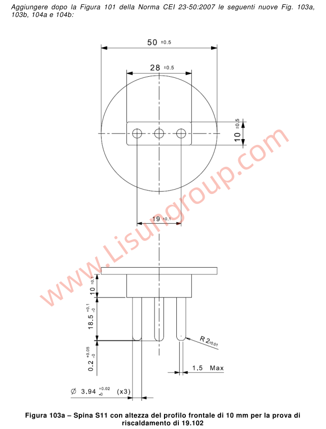 CEI 23-50 V4 Figure 103a Gauge
