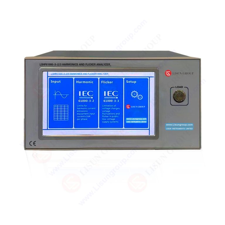 Harmonics and Flicker Analyzer Test System