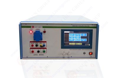Application and Performance Analysis of Ring Wave Generator in EMC Testing