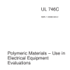 UL 746C:2001 Polymeric Materials – Use in Electrical Equipment Evaluations