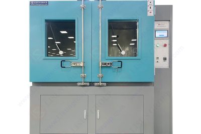 Explain working of dustproof test chamber