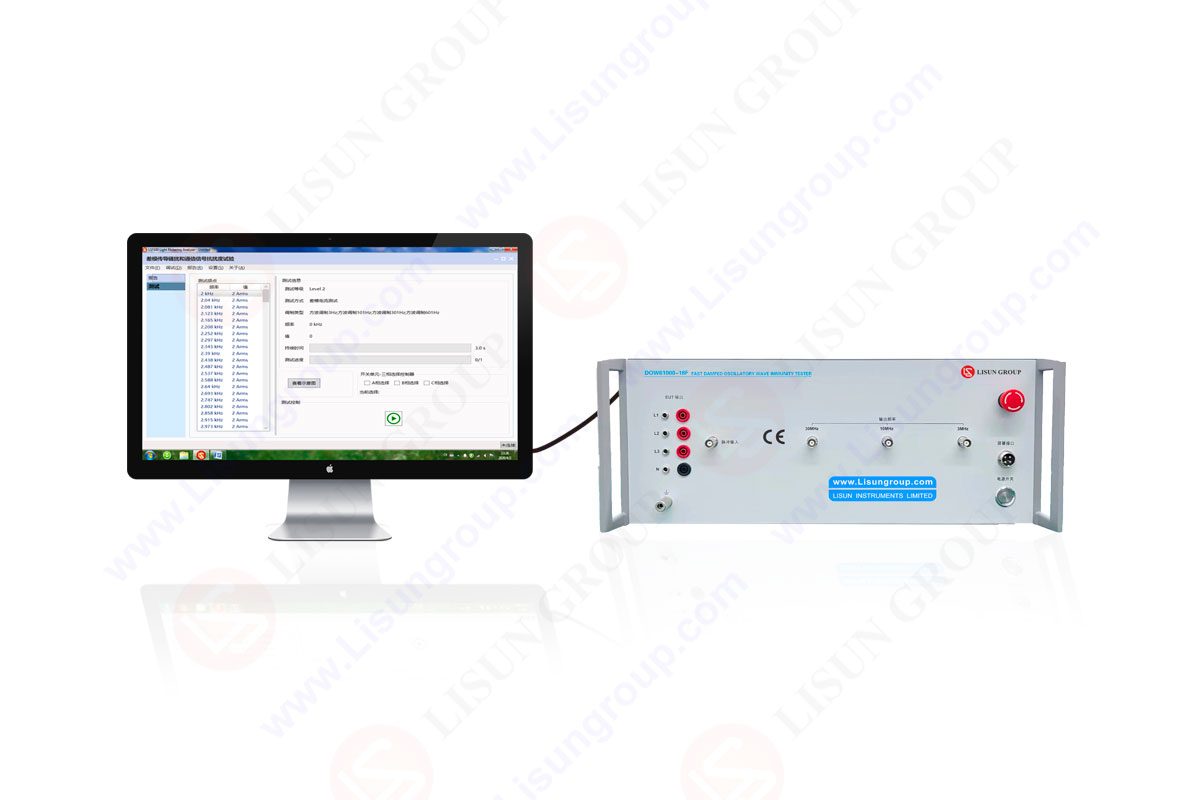 Research on Working Principle and Application of Damped Oscillatory Wave Immunity Tester — A Case Study of LISUN DOW61000-18 Series