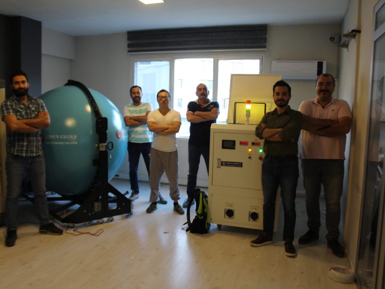 Turkey – LISUN engineer provide installation and training for High Precision Spectroradiometer Integrating Sphere System and LED Aging and Life Test Rack