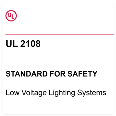 UL 2108:2023 Low Voltage Lighting Systems