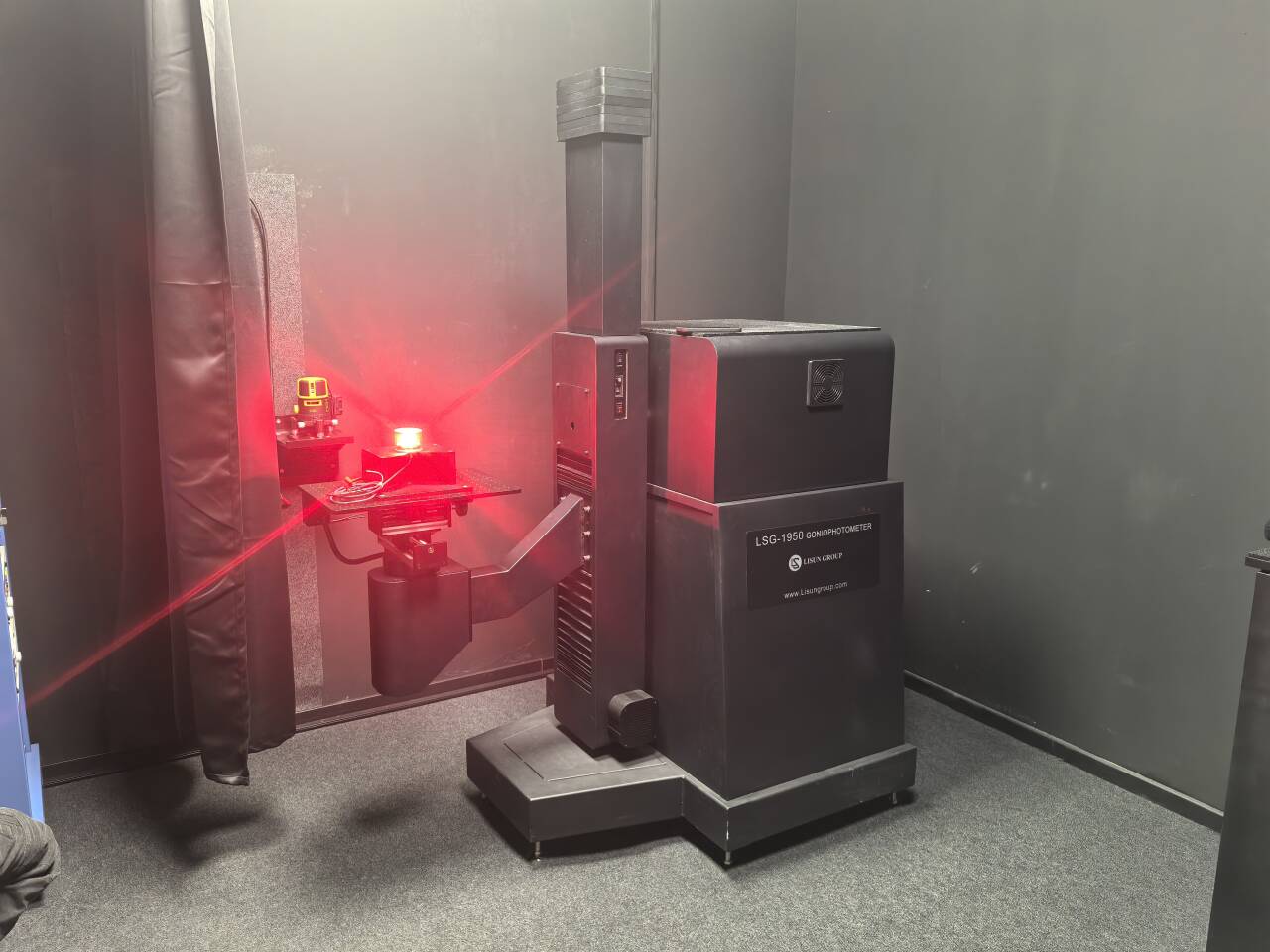 German – LISUN Engineer Provide Free Installation and Training of LSG-1950 Goniophotometer for Automotive and Signal Lamps